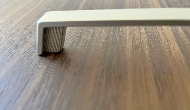 Möbelgriff Edelstahl Optik BA 160 mm Aldo