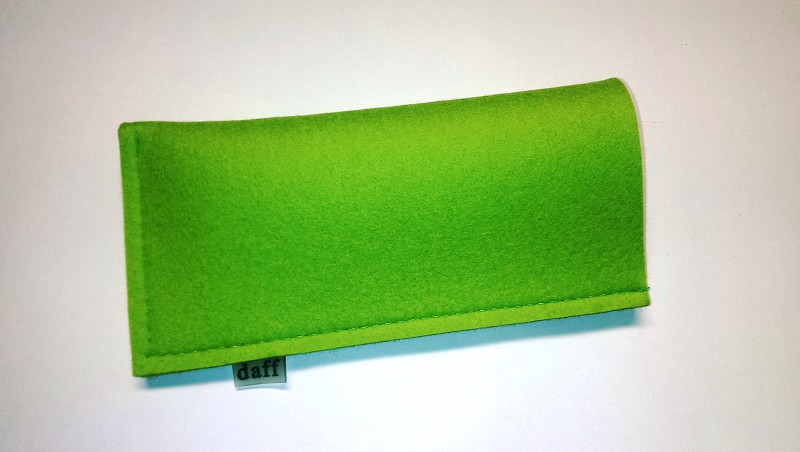 daff Filz Etui Bestecktasche Limone