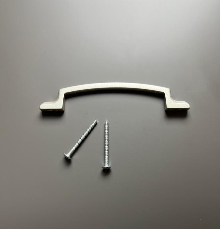 Möbelgriff Edelstahl Optik BA 128 mm Chiara