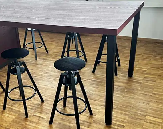 Tischbeine Metall höhenverstellbar