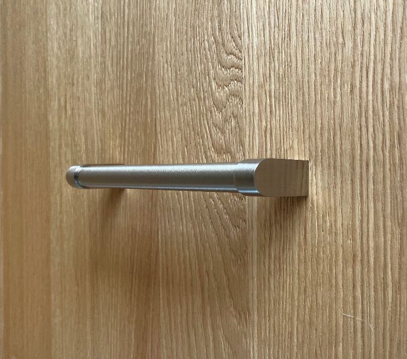 Möbelgriff Edelstahl Optik BA 160 mm Elsa