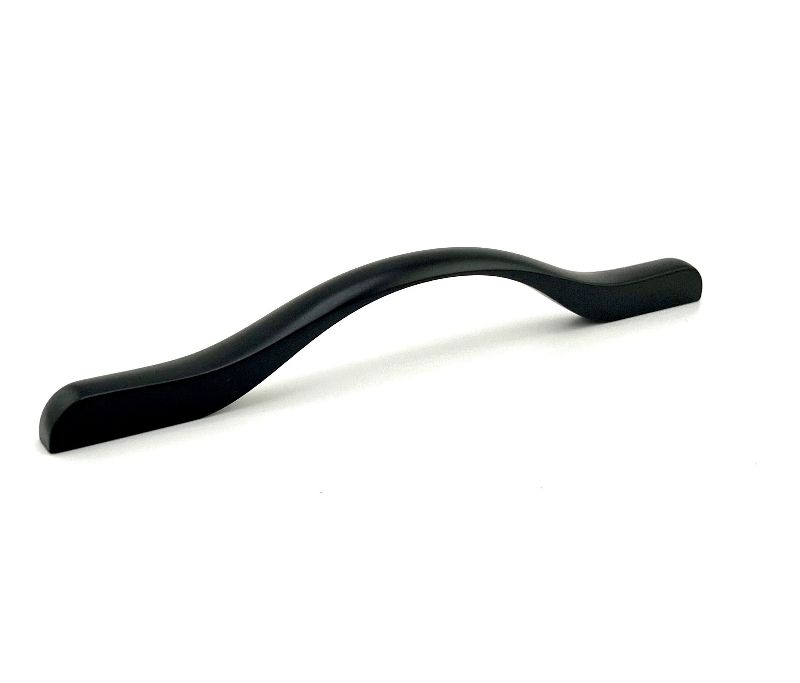 Möbelgriff Schwarz matt BA 160 mm Luna