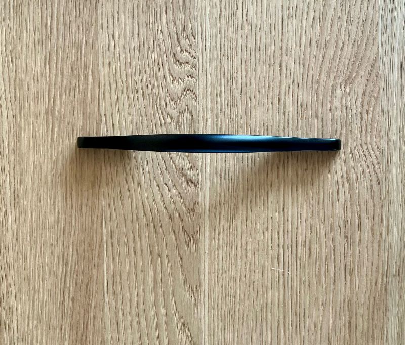 Möbelgriff Schwarz matt BA 160 mm Luna
