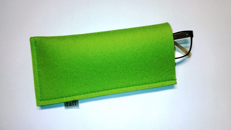 daff Filz Etui Bestecktasche Limone