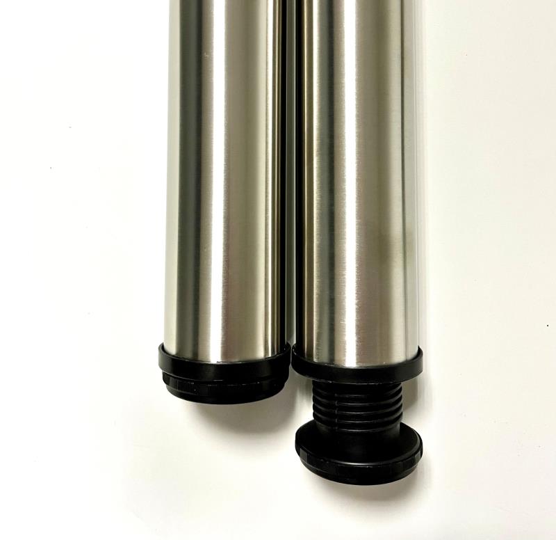 Tischbein Chrom poliert Höhe 820 mm TFD23