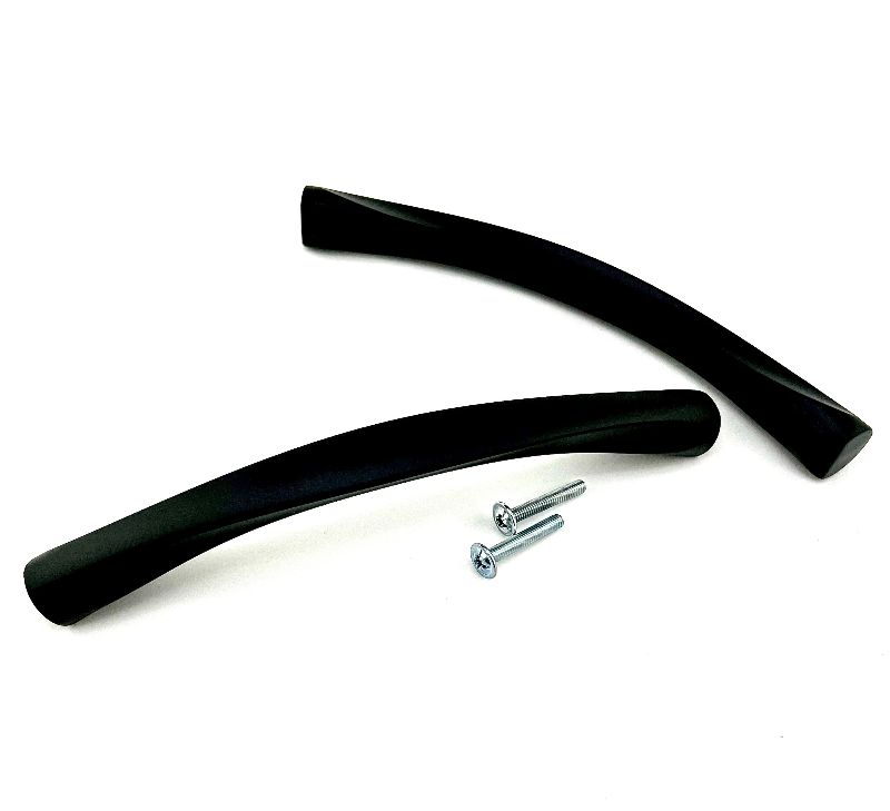 Möbelgriff Schwarz matt BA 160 mm Mia