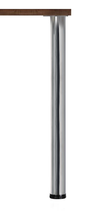 Tischbein Chrom poliert Höhe 870 mm TFD23