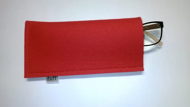 daff Filz Etui Bestecktasche Wassermelone (rot)