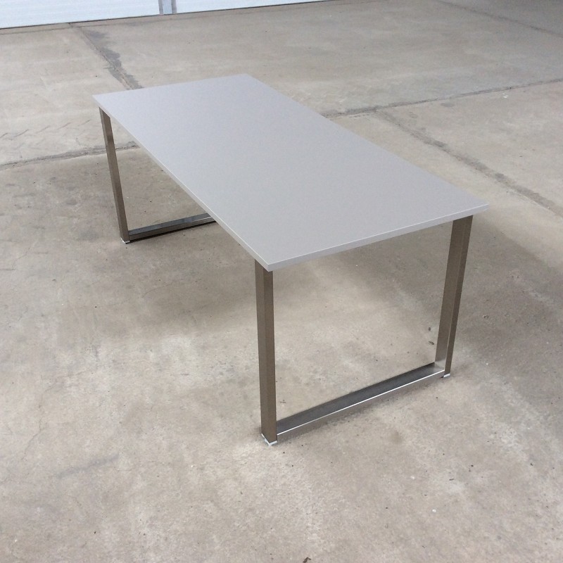 Tischgestell S9001 Edelstahl-Opt. f. Tisch B800/L1200-1800mm