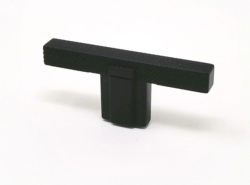 Möbelknopf Schwarz matt BA 12 mm Matteo