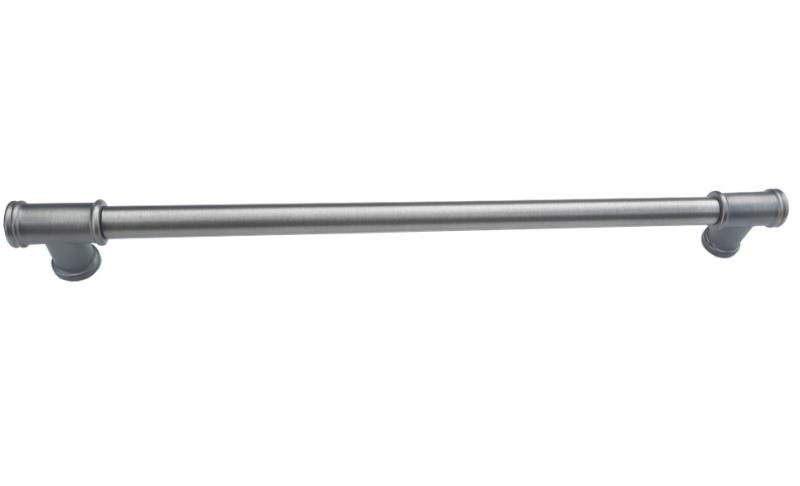 Möbelgriff BA 320 mm Schwarz gebürstet Frieda