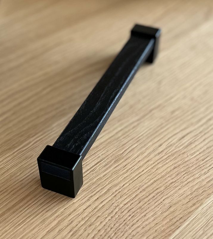 Möbelgriff Schwarz matt BA 192 mm Till