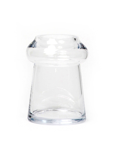 Potchelli Vase Hermann aus Glas mundgeblasen