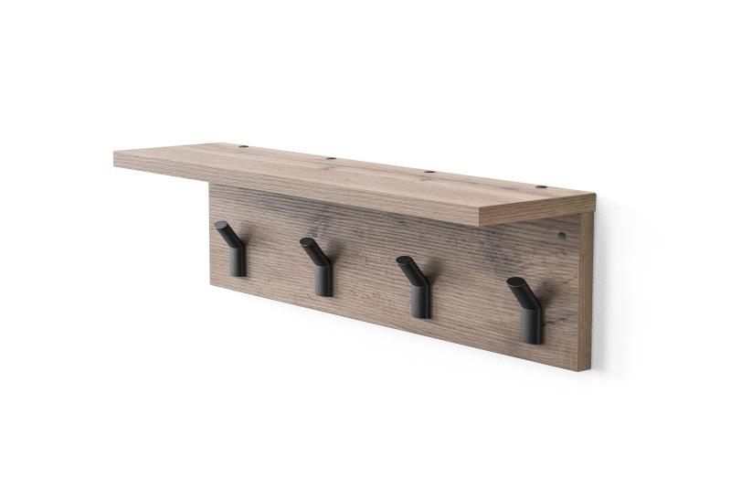 Wandgarderobe Wildeiche Harrison