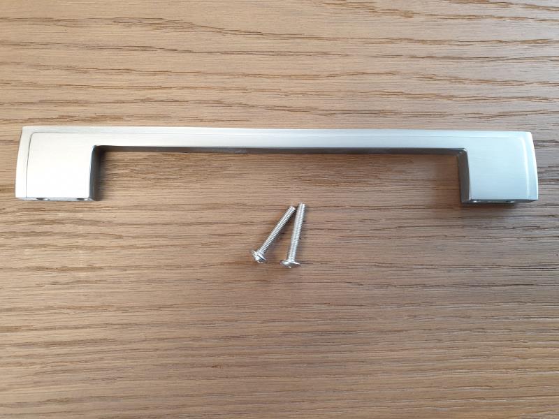 Möbelgriff Edelstahl Optik matt BA 160-192 mm Theo