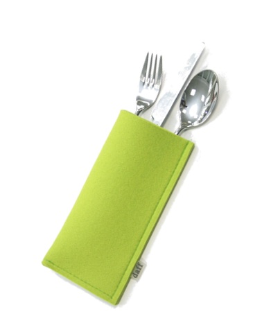 daff Filz Etui Bestecktasche Limone