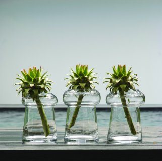 Potchelli Vase Hermann aus Glas mundgeblasen