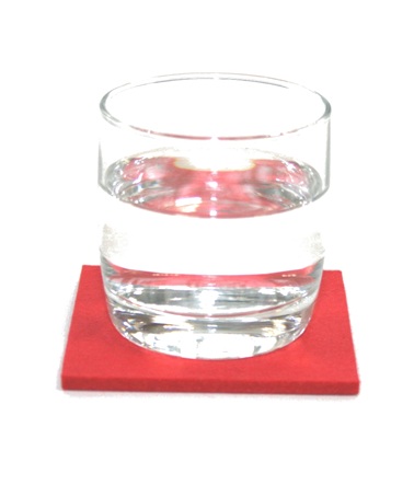 daff Filz Untersetzer 10x10 cm Wassermelone