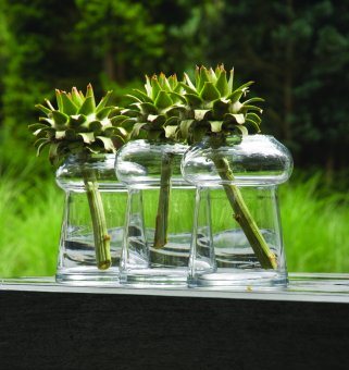 Potchelli Vase Hermann aus Glas mundgeblasen