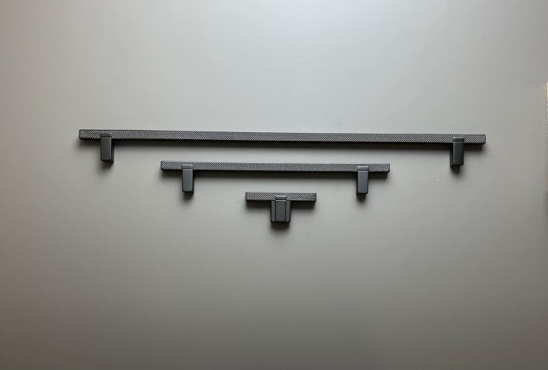 Möbelgriff Schwarz matt BA 320 mm Matteo
